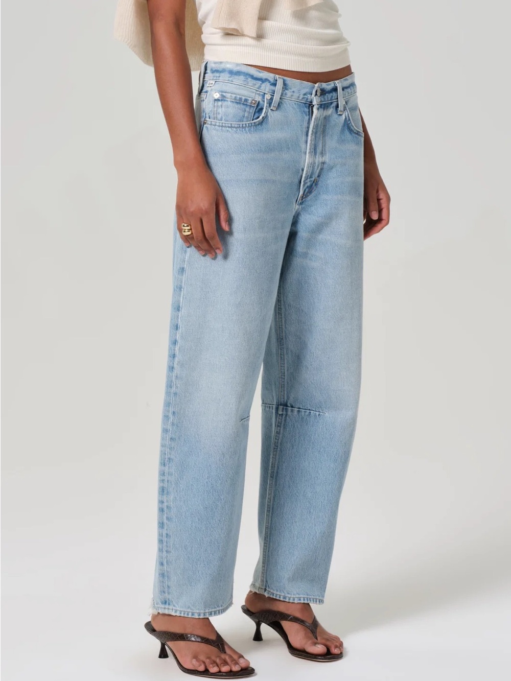 Citizens of Humanity Miro Relaxed Barrel Leg Jeans Gemini Size 26 - Picture 4 of 11